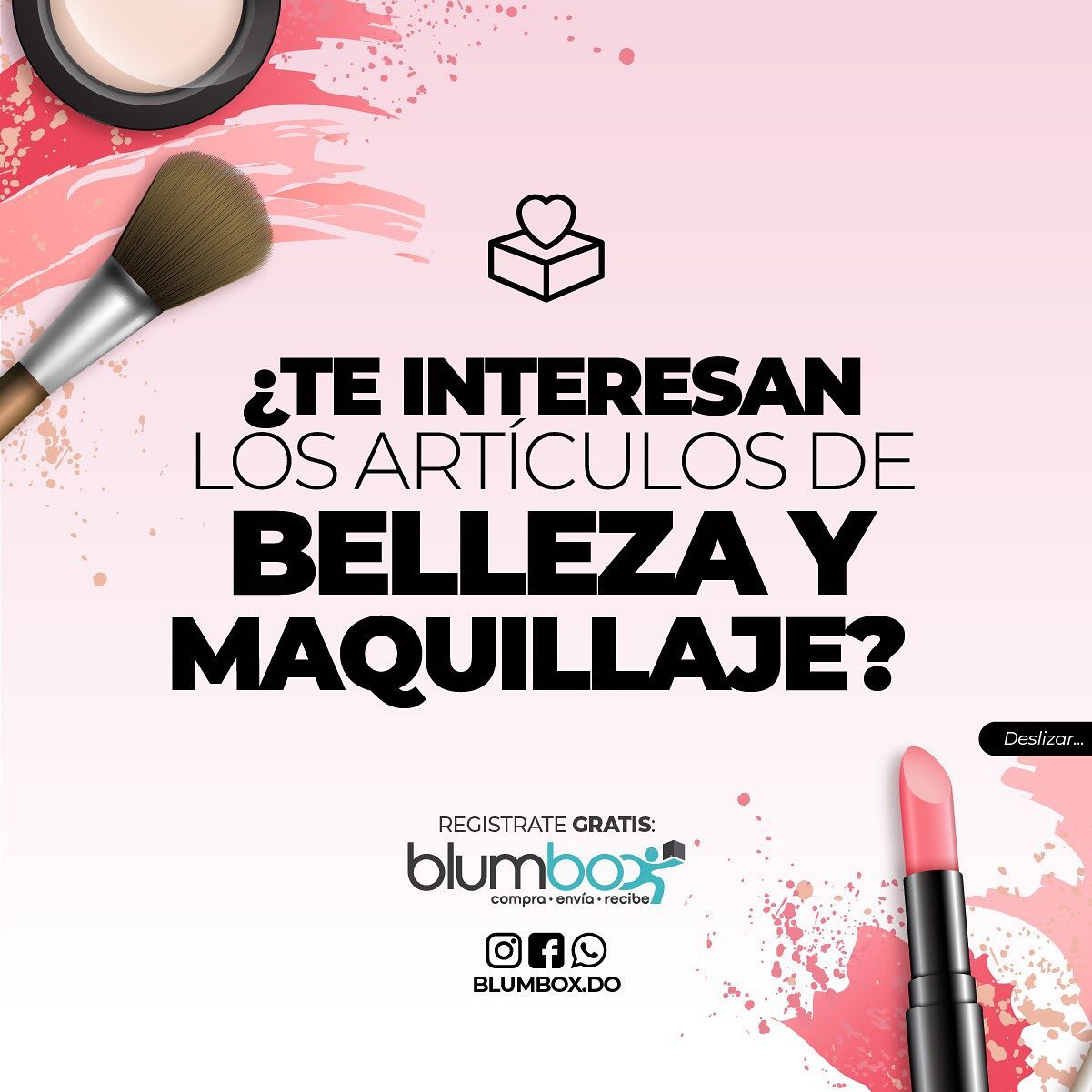 Maquillaje Bueno y Barato - Blumbox Courier • Compra • Envía • Recibe